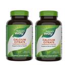 Suplemento de citrato de cálcio Nature's Way 500 mg 250 cápsulas, pacote com 2 Suplemento de citrato de cálcio Nature's Way 500 mg 250 cápsulas, pacote com 2