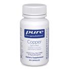 Suplemento de cobre: encapsulamentos puros, glicinato de cobre, 2 mg