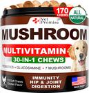 Suplemento de cogumelos Vet Promise para cães 170 Chews