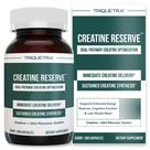 Suplemento de Creatina Triquetra Health Reserve 180 cápsulas