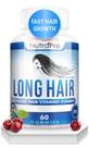 Suplemento de crescimento capilar NutraPro Long Hair Gummies