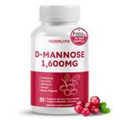 Suplemento de D-Manose NURAFUSE 1600mg com Blend de Cranberry