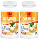 Suplemento de dopamina Kroppssund Natural 90 comprimidos (2 frascos)