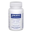 Suplemento de encapsulamentos puros ChromeMate GTF 600 180 cápsulas