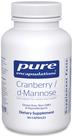 Suplemento de encapsulamentos puros Cranberry D-Mannose 90 cápsulas