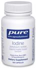 Suplemento de encapsulamentos puros de iodo 120 cápsulas