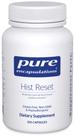 Suplemento de encapsulamentos puros Hist Reset 120 cápsulas