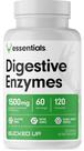 Suplemento de enzimas digestivas Bucked Up 1500 mg 120 cápsulas