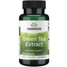 Suplemento de ervas Extrato de chá verde Swanson 500 mg 60 cápsulas