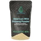 Suplemento de ervas Holistic Bin American Ginseng Powder 25g