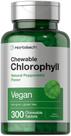Suplemento de ervas Horbäach Chlorophyll 300 comprimidos mastigáveis de hortelã