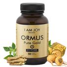 Suplemento de ervas I Am Joy co. Ormus Gold com adaptógenos 60 cápsulas