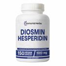 Suplemento de ervas imortais Diosmina Hesperidina 1000 mg 150 cápsulas