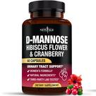 Suplemento de ervas NEW AGE D-Mannose 1000mg com cranberry