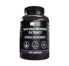 Suplemento de ervas PURE ORIGINAL INGREDIENTS Mucuna Pruriens 365 cápsulas