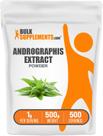 Suplemento de ervas Suplementos a granel Extrato de Andrographis em pó 500g