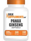 Suplemento de ervas: suplementos a granel Panax Ginseng 225 mg, 240 cápsulas gelatinosas
