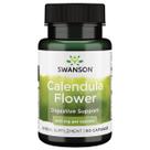 Suplemento de ervas Swanson Calendula Flower 400 mg 60 cápsulas