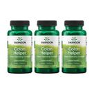 Suplemento de ervas Swanson Colon Helper, 60 cápsulas, pacote com 3
