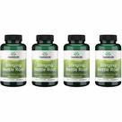 Suplemento de ervas Swanson Stinging Nettle Root 500 mg 100 ct, pacote com 4 Suplemento de ervas Swanson Stinging Nettle Root 500 mg 100 ct, pacote com 4