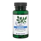 Suplemento de ervas Vitanica Ginkgo Biloba 90 cápsulas veganas