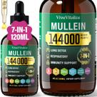 Suplemento de ervas VivaVitalize Mullein Drops 144000mg Suplemento de ervas VivaVitalize Mullein Drops 144000mg