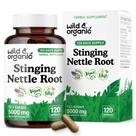 Suplemento de ervas Wild & Organic Stinging Nettle 5000mg