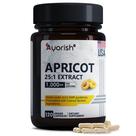 Suplemento de extrato de damasco Ayorish 25:1 500mg 120 cápsulas
