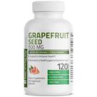 Suplemento de extrato de semente de toranja Bronson 500mg 120 cápsulas Suplemento de extrato de semente de toranja Bronson 500mg 120 cápsulas