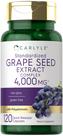 Suplemento de Extrato de Semente de Uva Carlyle - 4.000mg - 120 Cápsulas
