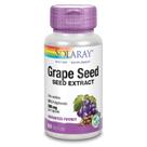Suplemento de extrato de semente de uva SOLARAY 200 mg com bioflavonóide