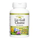 Suplemento de fatores naturais HerbalFactors Liv-Gall Cleanse