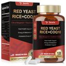 Suplemento de fermento vermelho de 2.000 mg com CoQ10 100mg Totaria