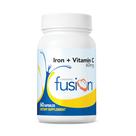 Suplemento de ferro Bariatric Fusion 60 mg com vitamina C 60 cápsulas