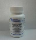 Suplemento de Ferro Breckenridge Ferrex 150 - 100 Cápsulas com Polissacarídeo