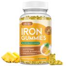 Suplemento de ferro Dilib Iron Gummies Pineapple Flavor 60