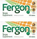 Suplemento de ferro Fergon High Potency 27 mg 100 comprimidos