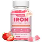 Suplemento de ferro, gomas, Zetelixia Vegan, 60 quilates, vitamina C, A, B