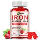 Suplemento de ferro Gummies ZHPHK 65mg Ferro 250mg Vitamina C