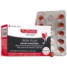 Suplemento de ferro Gynable Gentle 18 mg com ácido fólico 20 comprimidos Suplemento de ferro Gynable Gentle 18 mg com ácido fólico 20 comprimidos