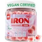 Suplemento de ferro Lilicare Iron Gummies 25mg para mulheres