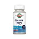 Suplemento de ferro lipossomal KAL com vitamina C lipossomal (30 cápsulas vegetais) Suplemento de ferro lipossomal KAL com vitamina C lipossomal (30 cápsulas vegetais)