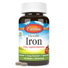 Suplemento de ferro mastigável Carlson Chewable Iron 30mg