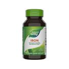Suplemento de ferro Nature's Way 18 mg de ferro 100 cápsulas