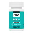 Suplemento de ferro para mastigar NovaFerrum Pow 36mg 90 porções