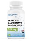 Suplemento de ferro Puregen Labs Gluconato ferroso 324mg x 100
