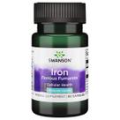 Suplemento de ferro Swanson Ferrous Fumarate 18mg 60 cápsulas