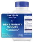 Suplemento de fertilidade Gummies Pink Stork Blue Stork para homens