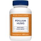 Suplemento de fibra The Vitamin Shoppe Psyllium Husks 600 cápsulas