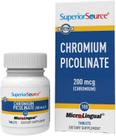 Suplemento de fonte superior de picolinato de cromo 500mcg